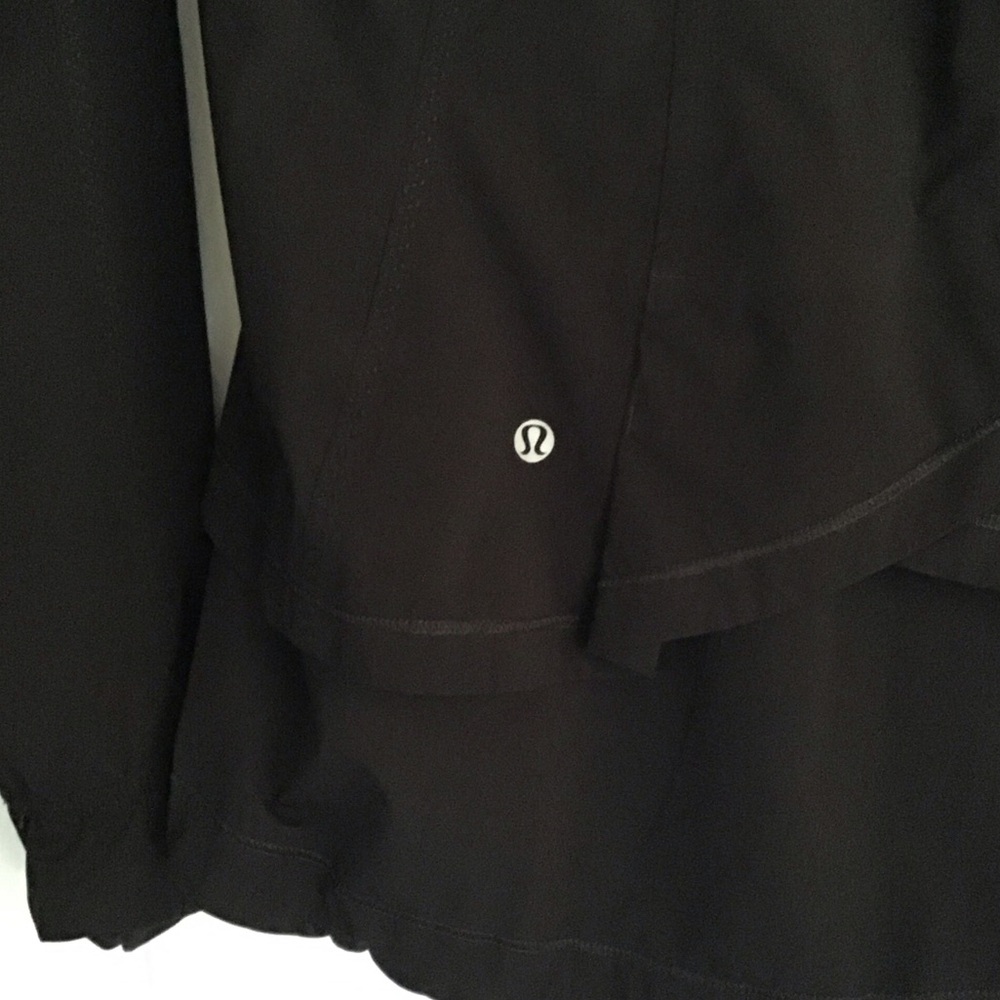 lululemon athletica Black Raincoat with Gray Accents - Picture 7 of 10